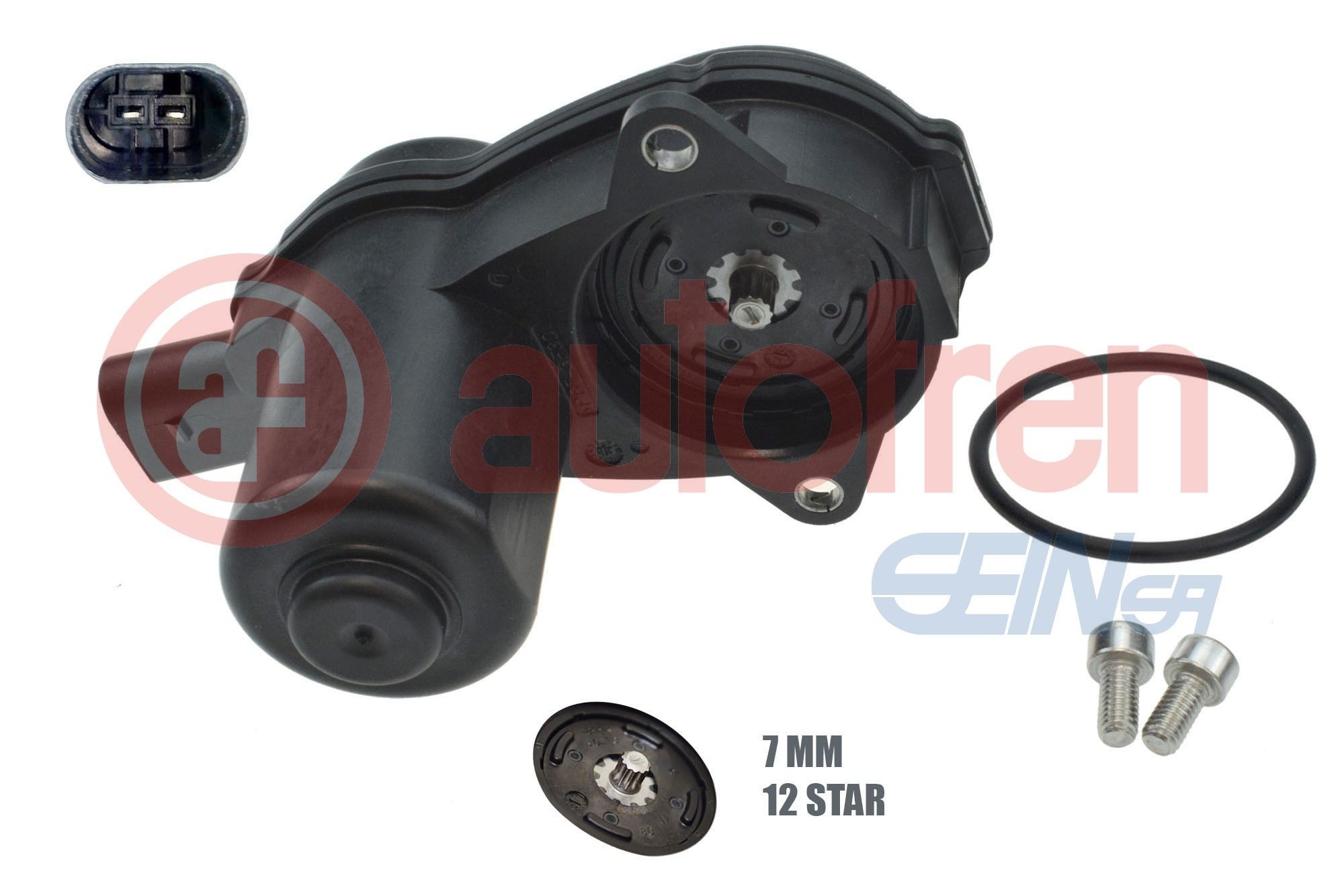 AUTOFREN SEINSA Elemento ajuste, pinça do travão de estacionamento DEPB010 AUTOFREN SEINSA DEPB010 originais Maxilas de travão de mão Audi A5 B8 Cabrio custo