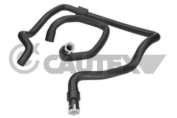 CAUTEX Slange, varmeveksler-radiator 774709 774709 Slange, varmeutveksler-oppvarming CAUTEX VW POLO