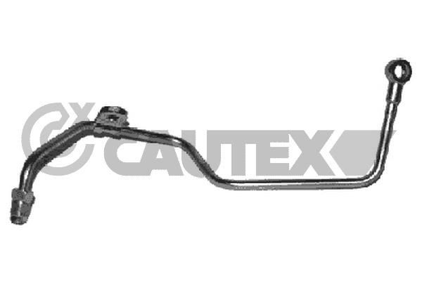 Olejové vedenie CAUTEX 774756 CAUTEX 774756: Olejová hadica chladenia turba Mitsubishi PAJERO 2004