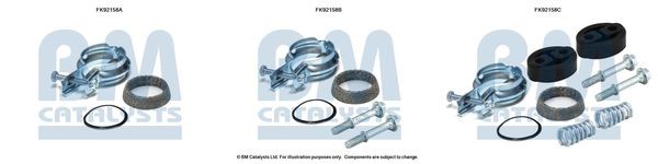 BM CATALYSTS Monteringssett, katalysator FK92158 Monteringssett katalysator BM CATALYSTS T-CROSS FK92158 billige