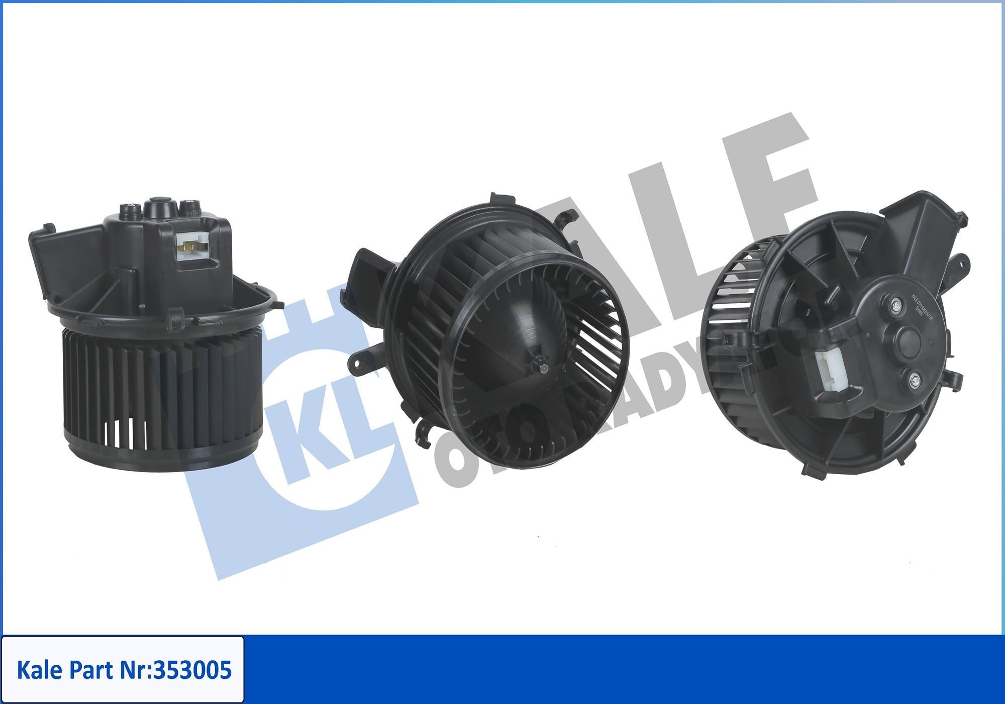 KALE OTO RADYATOR Pulseur d'air habitacle 353005 BMW Série 5 Pulseur d'air KALE OTO RADYATOR 353005