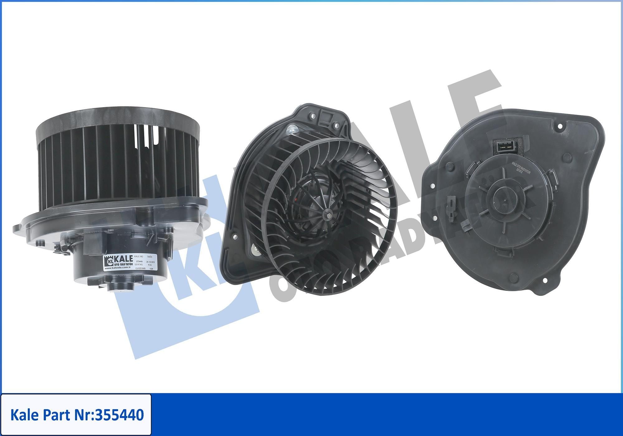 KALE OTO RADYATOR Pulseur d'air habitacle 355440 Pulseur de chauffage KALE OTO RADYATOR Série 5 355440 pas cher