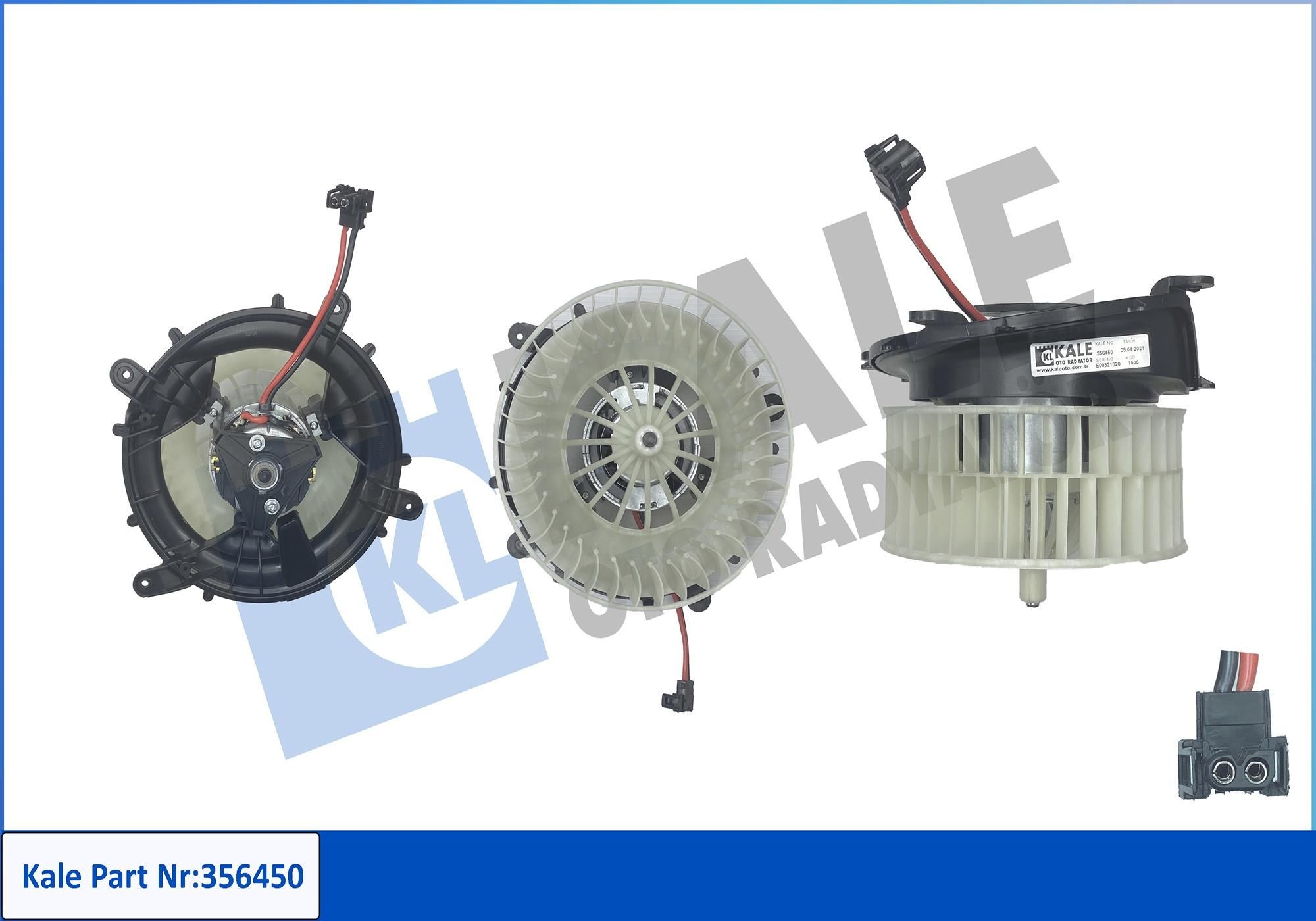KALE OTO RADYATOR Pulseur d'air habitacle 356450 Pulseur d'air habitacle KALE OTO RADYATOR Série 5 356450 pas cher