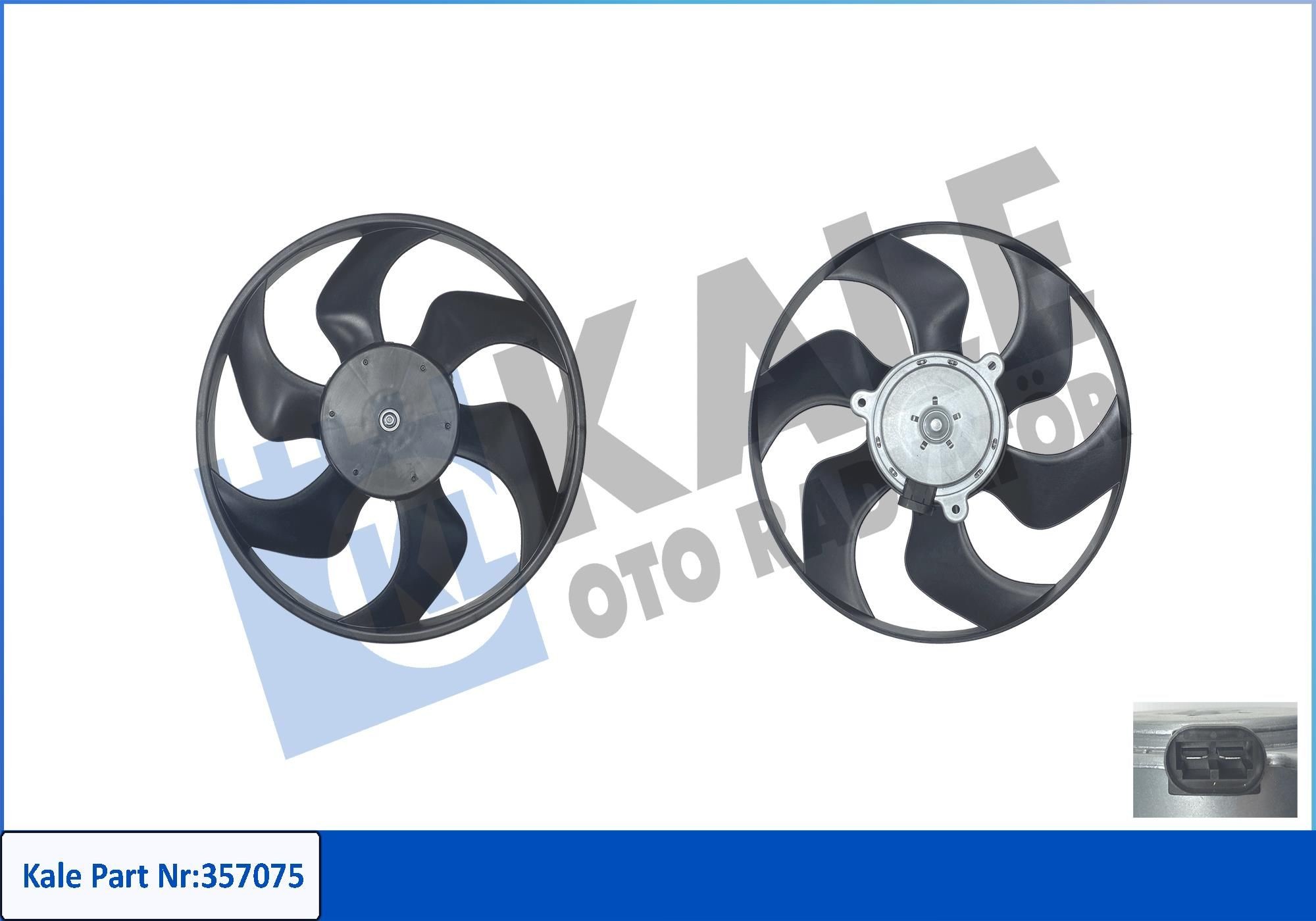 KALE OTO RADYATOR Koelventilator 357075 Radiateur-ventilator KALE OTO RADYATOR VIANO 357075 goedkoop