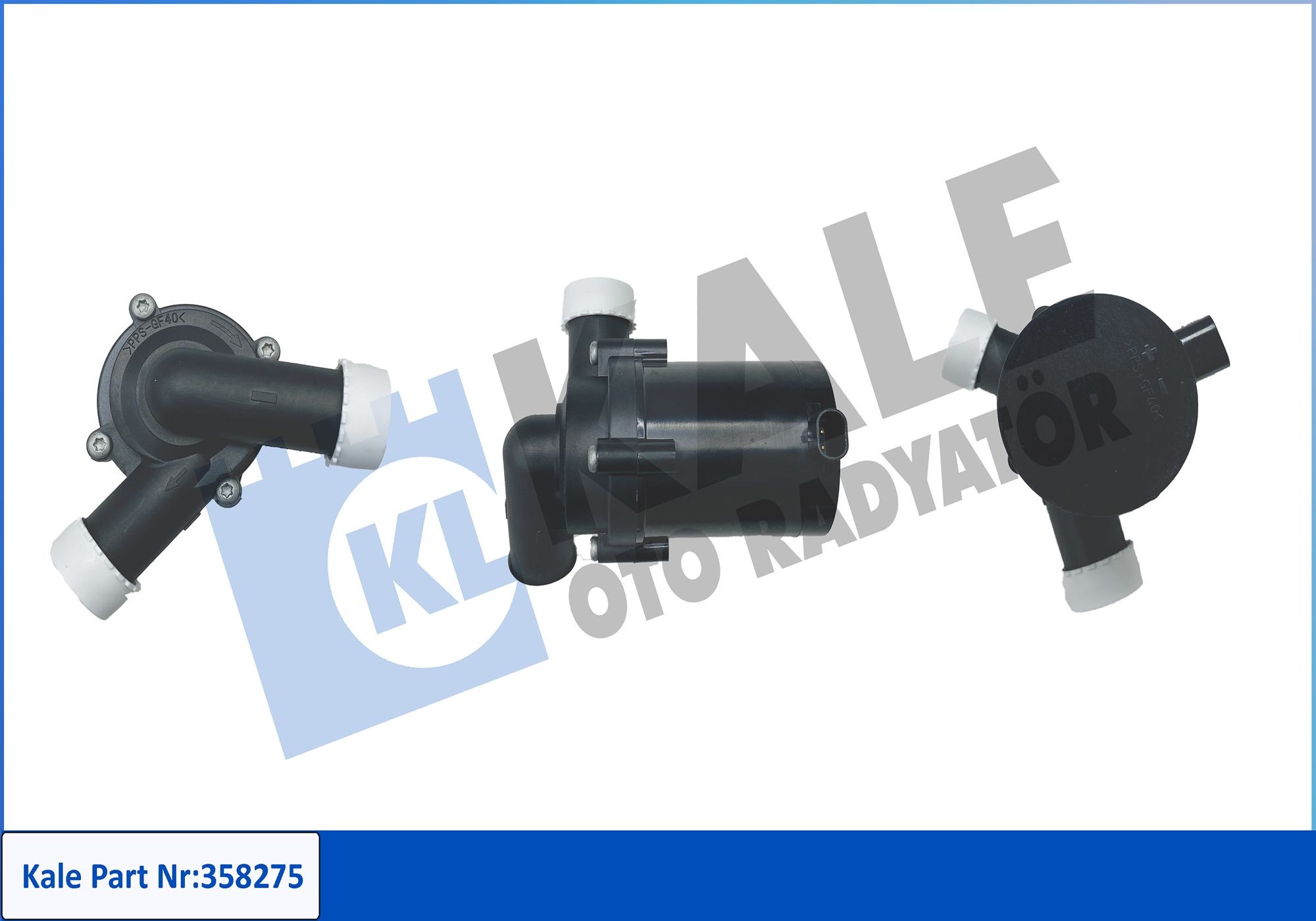 KALE OTO RADYATOR Vattenpump, oberoende uppvärmning 358275 358275 KALE OTO RADYATOR vattenpump oberoende uppvärmning MERCEDES-BENZ S-klass