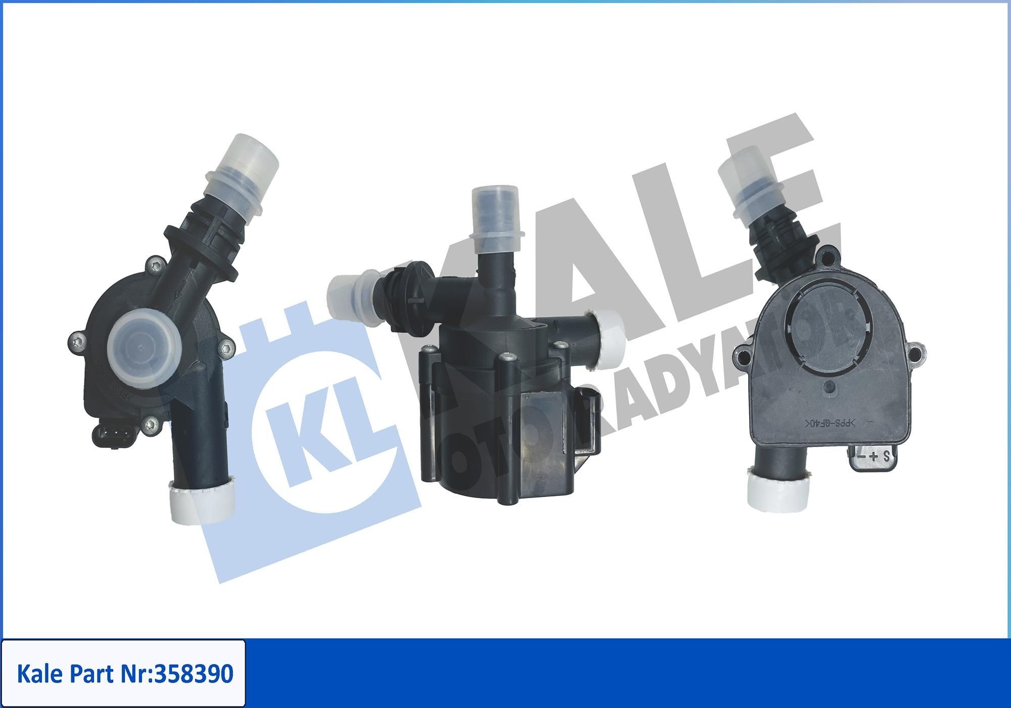 KALE OTO RADYATOR Extra vattenpump 358390 358390 KALE OTO RADYATOR vattenpump oberoende uppvärmning MERCEDES-BENZ S-klass