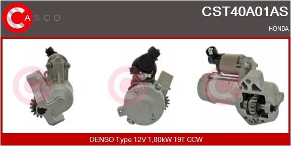 CASCO Motorino avviamento CST40A01AS CST40A01AS Motorino avviamento CASCO HONDA CIVIC costo