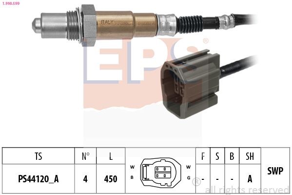 EPS Lambdasonde 1.998.599 Lambdasonde EPS BT-50 1.998.599 billig