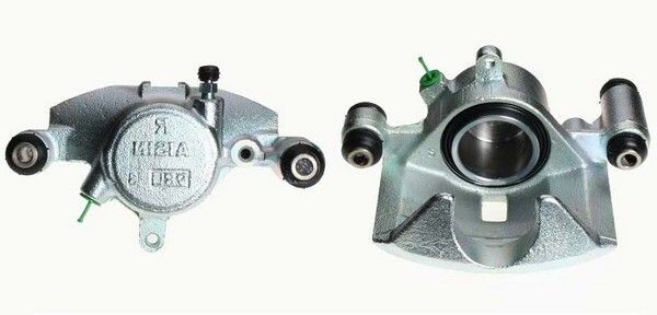 BUDWEG CALIPER Pinza freno 341450 BUDWEG CALIPER 341450 Pinza freno TOYOTA Hilux Camion pianale / Telaio (LN_, _N1_) 2.4 D 4WD 84 CV 1985