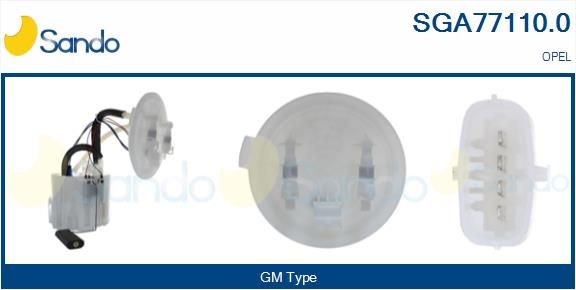 SANDO Bensiinipump SGA77110.0 SGA77110.0 Kütusepump OPEL OMEGA SANDO