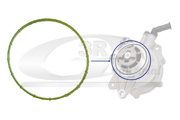 3RG Joint, pompe à vide 74101 Peugeot 505 Pompe à vide système de freinage 3RG 74101