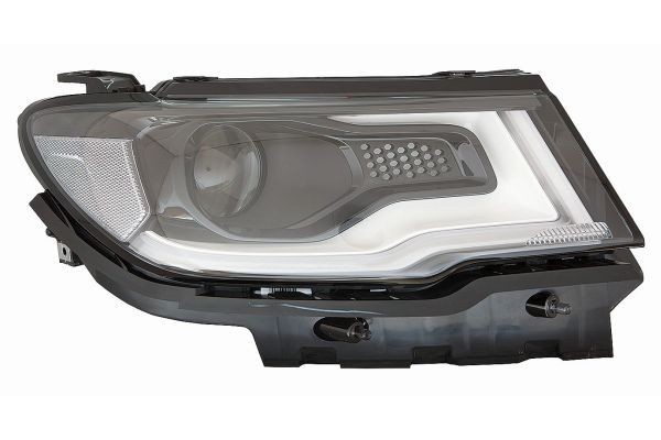 ABAKUS Priekšējie lukturi 133-1104RMLEMN2 Virsbūve Jeep Compass M6: Priekšējie lukturi ABAKUS 133-1104RMLEMN2