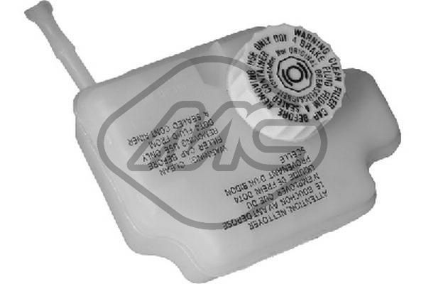 Metalcaucho Kompensācijas tvertne, Bremžu šķidrums 31836 31836 Kompensācijas tvertne bremžu šķidrums Volkswagen CADDY Metalcaucho