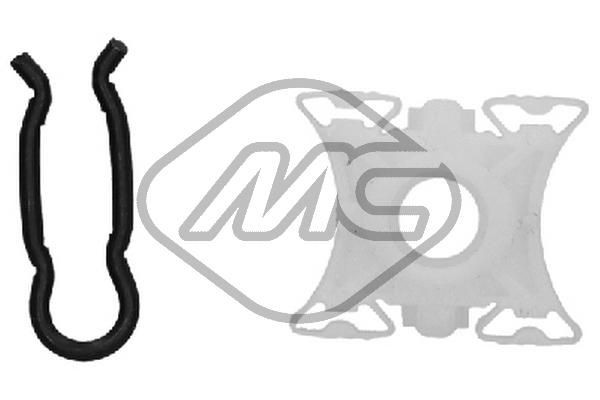 Metalcaucho Vodiaca čeľusż pre mechanizmus otvárania okna 43790 43790 Mechanizmus zdvíhania okná BMW Rad 7 Metalcaucho