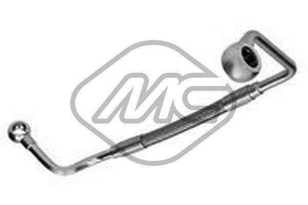 Metalcaucho Olieleiding, turbolader 92224 Citroën C3 Olieleiding turbo Metalcaucho 92224