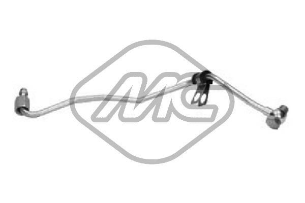 Metalcaucho Oil Pipe, charger 92294 92294 Metalcaucho SKODA turbo oil feed pipe