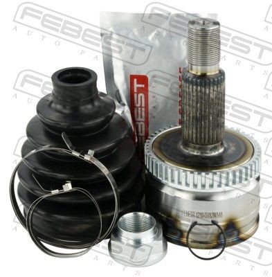 FEBEST Liigendlaager, veovõll 1210-D7A2WA48 Pooltelje ots FEBEST Kia PICANTO 1210-D7A2WA48