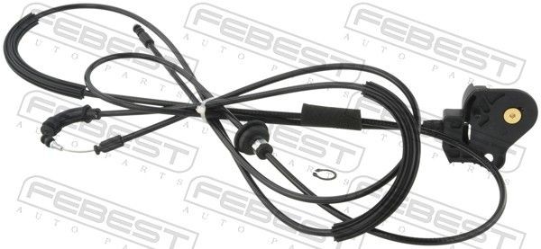FEBEST Motorhjelmskabel 29101-RRE FEBEST 29101-RRE Fronthjelm Hyundai TRAJET originale