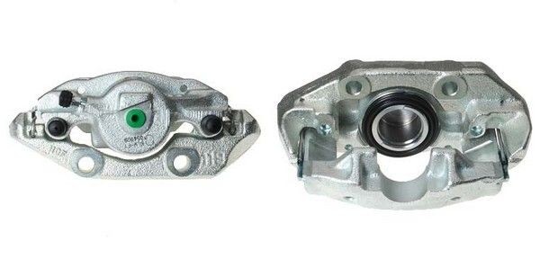 BUDWEG CALIPER Brake caliper 34786 BUDWEG CALIPER 34786 Opel Kadett E Convertible caliper replacement