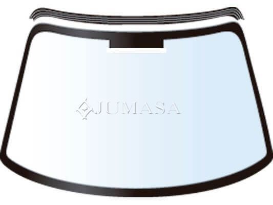 JUMASA Frontrute rammer P1061860 JUMASA P1061860 Frontrute rammer KIA Carens IV (RP) 2.0 GDi 166 hk 2015