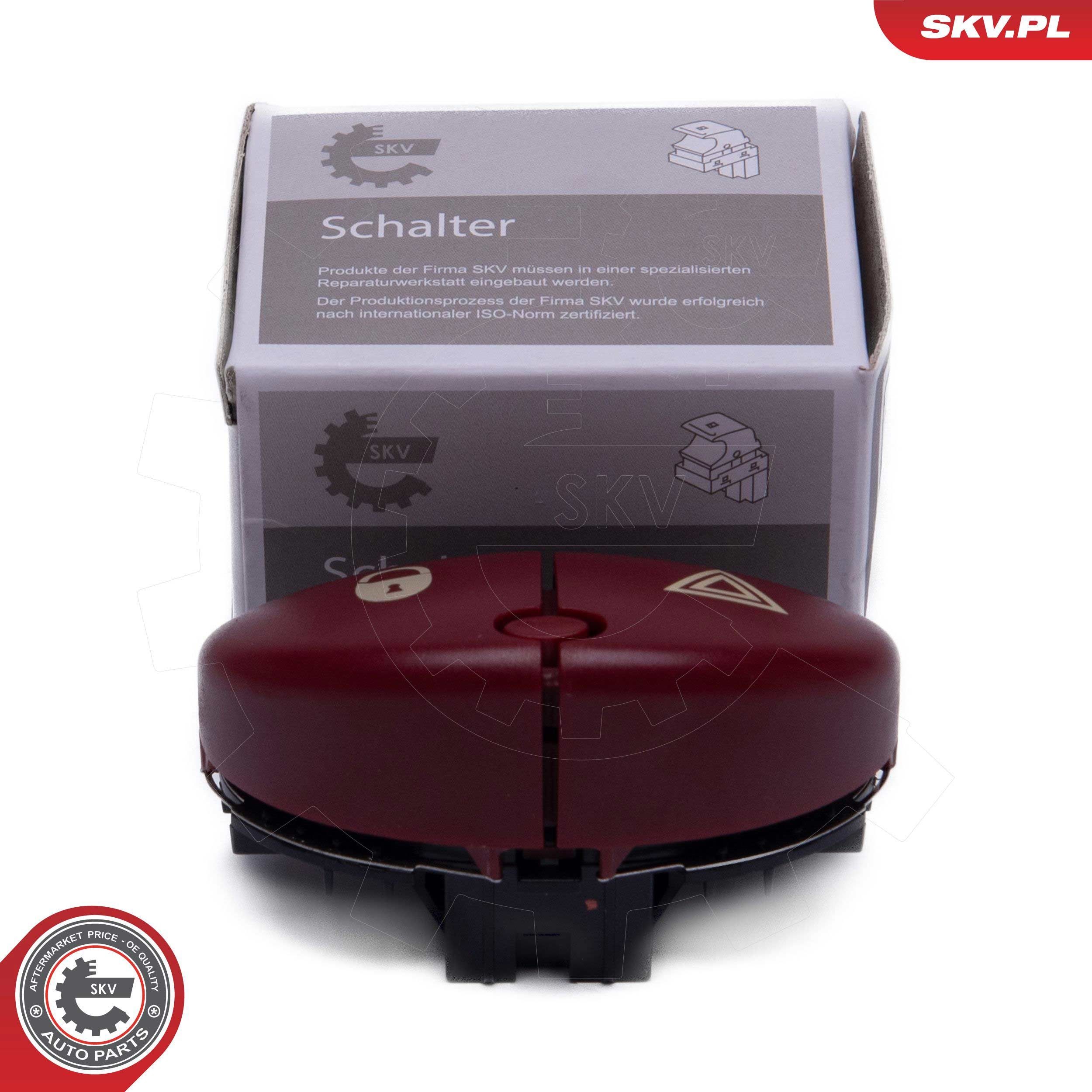 ESEN SKV Alarmlicht schakelaar 36SKV723 36SKV723 Waarschuwingsknipperlamp schakelaar PEUGEOT BIPPER ESEN SKV