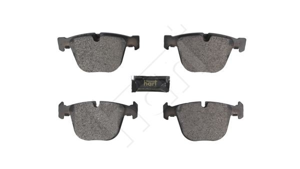 HART Brzdové doštičky/platničky 261 982 261 982 Brzdové doštičky BMW Rad 5 HART