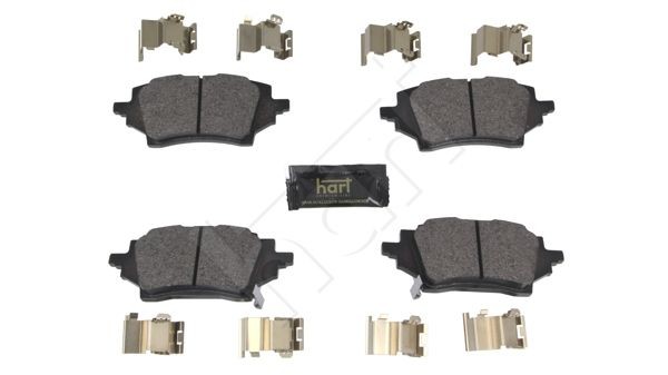 HART Brzdové doštičky/platničky 262 052 262 052 Brzdové doštičky MAZDA CX-7 HART