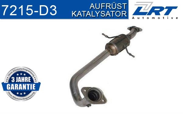 LRT Eftermonteringskatalysator 7215-D3 LRT 7215-D3 euro1- / euro2- / d3-ombyggnad Ford Mondeo GBP pris