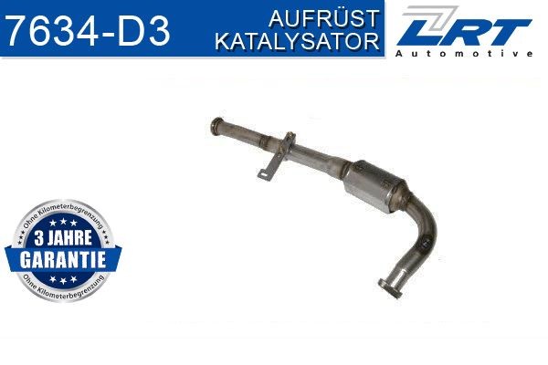 LRT Catalyseur de mise à niveau 7634-D3 prix Mise à niveau euro1 / euro2 Renault LB0/1/2_ 7634-D3 LRT