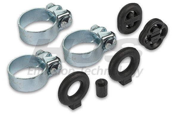 HJS Kit d'assemblage, système d'échappement 82 11 1544 HJS 82 11 1544 Kit d'assemblage, système d'échappement VOLKSWAGEN Golf II 3/5 portes (19E, 1G1) 2.0 GTI 136 CV 1992