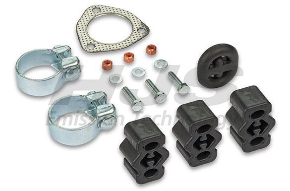 HJS Montageset, uitlaatsysteem 82 11 1547 HJS 82 11 1547 Montageset uitlaat Golf BA5 originele prijs