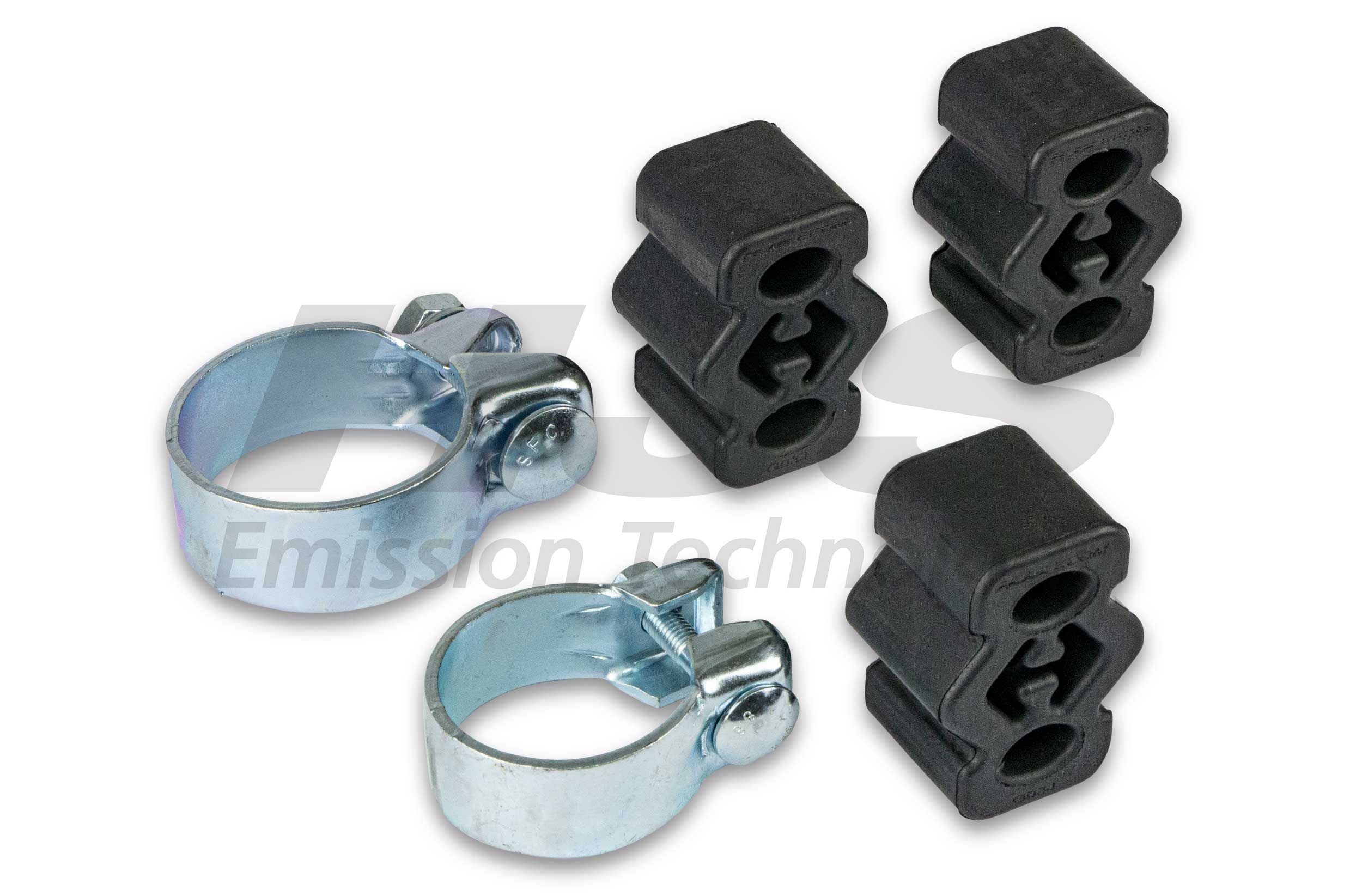 HJS Kit d'assemblage, système d'échappement 82 11 1548 HJS 82 11 1548 Kit d'assemblage système d'échappement Golf 1 Cabriolet pas cher