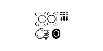 HJS Kit d'assemblage, catalyseur 82 11 2247 HJS 82112247 Kit de montage ligne d'échappement VW Scirocco 2 prix