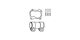 HJS Montaažikomplekt, Katalüsaator 82 11 2298 HJS 82 11 2298 Montaaæikomplekt katalüsaator VW Polo Classic 6kv odav