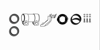 HJS Monteringssett, eksosanlegg 82 12 2251 HJS 82 12 2251 Monteringssett, eksosanlegg BMW 5 Sedan (E34) M5 340 hk 1993