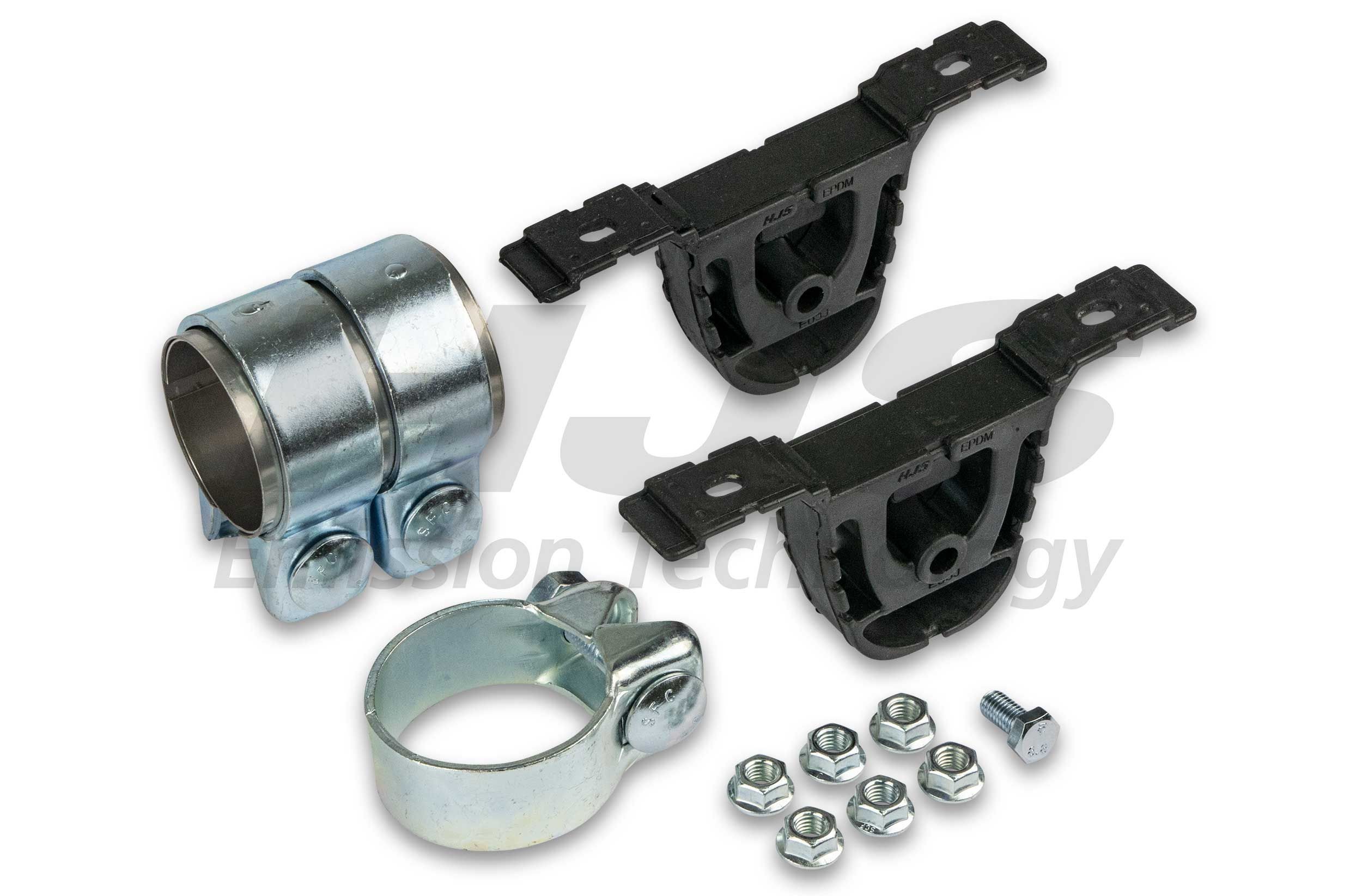 HJS Kit d'assemblage, système d'échappement 82 12 2271 82 12 2271 Kit de montage ligne d'échappement MASERATI LEVANTE HJS