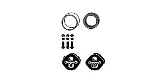 HJS Monteringssett, katalysator 82 13 2469 Monteringssett katalysator HJS Mercedes-Benz SLK 82 13 2469