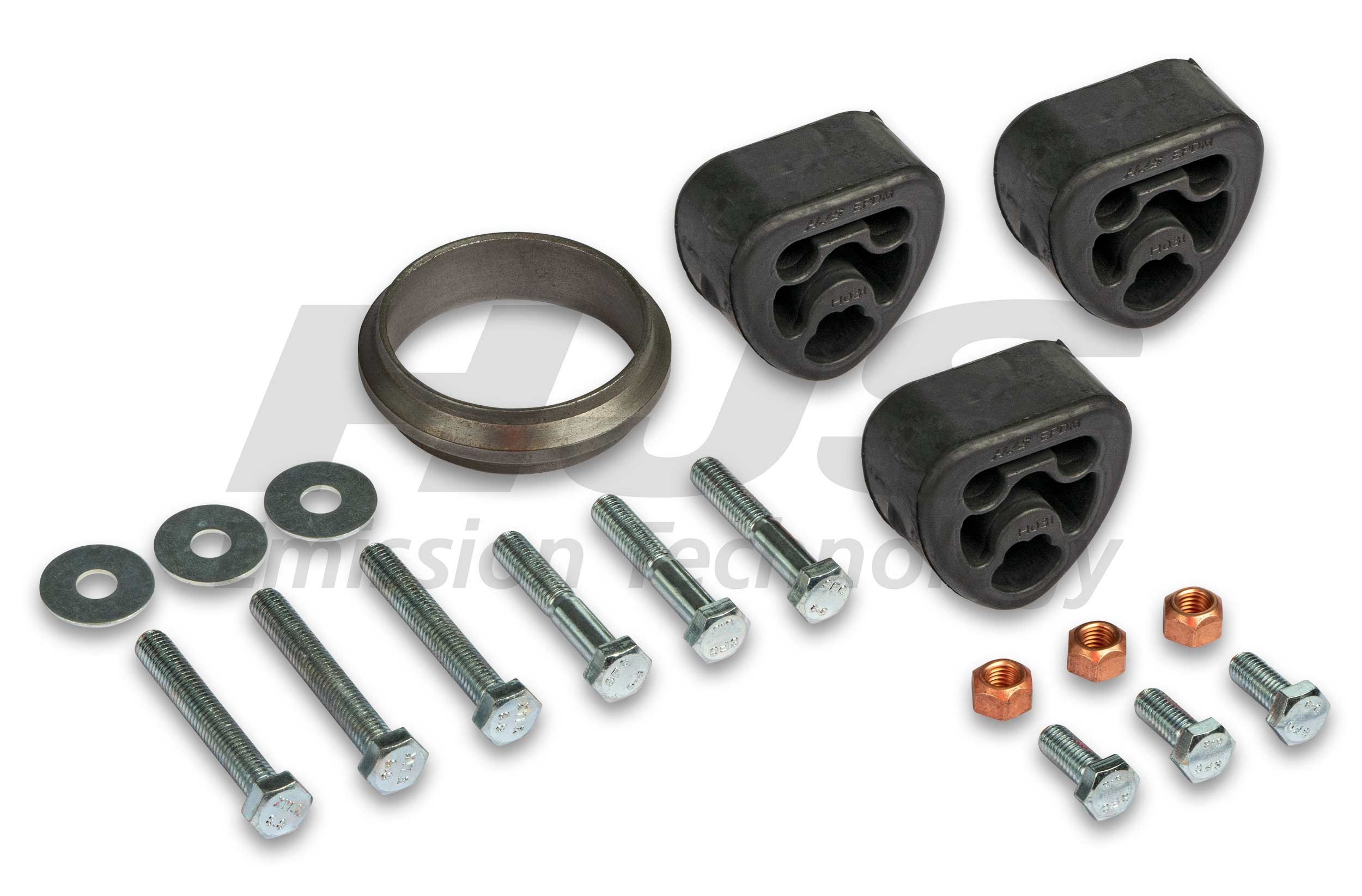 HJS Kit de montagem, sistema de escape 82 13 2505 HJS 82 13 2505 Kit de montagem, sistema de escape MERCEDES-BENZ GLC Coupe (C253) 220 d 4-matic (253.303, 253.305) 163 cv 2016