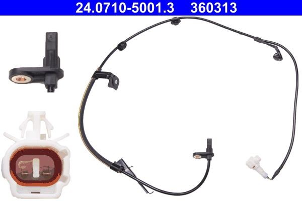 ATE Sensor, ABS 24.0710-5001.3 ATE 24.0710-5001.3 ABS sensor Feroza Hard Top (F300) pris