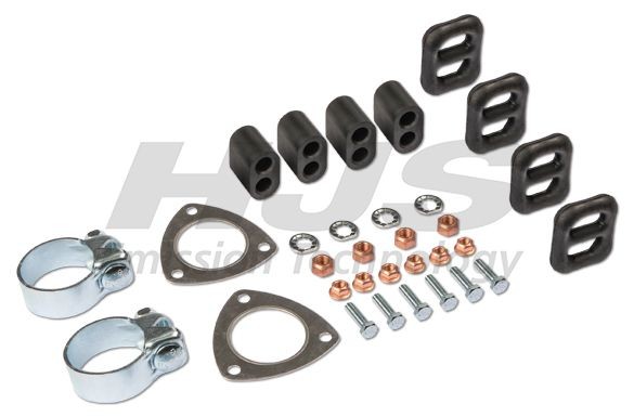 HJS Montaažikomplekt, väljalaskesüsteem 82 14 1667 HJS 82 14 1667 Montaaæikomplekt väljalaskesüsteem Opel Omega A Caravan odav