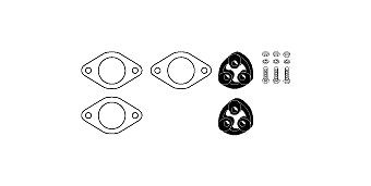 HJS Montageset, uitlaatsysteem 82 14 2700 HJS 82142700 Montageset uitlaat Opel Frontera B prijs