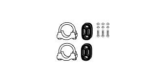 HJS Monteringssæt, udstødningssystem 82 15 5934 HJS 82 15 5934 Monteringssæt, udstødningssystem FORD Transit Courier Stationcar 1.5 TDCi 95 HK 2022