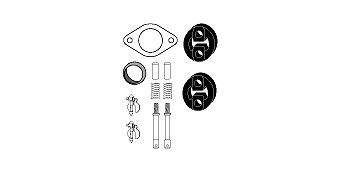 HJS Monteringssett, katalysator 82 15 6530 Monteringssett katalysator HJS Chevrolet KALOS 82 15 6530