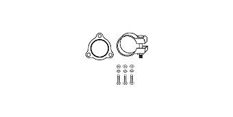HJS Mounting Kit, catalytic converter 82 15 6538 HJS 82 15 6538 NISSAN SUNNY catalytic converter mounting kit cost