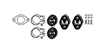 HJS Monteringssæt, udstødningssystem 82 15 6605 HJS 82 15 6605 Monteringssæt, udstødningssystem FORD Transit Courier Stationcar 1.5 TDCi 95 HK 2023