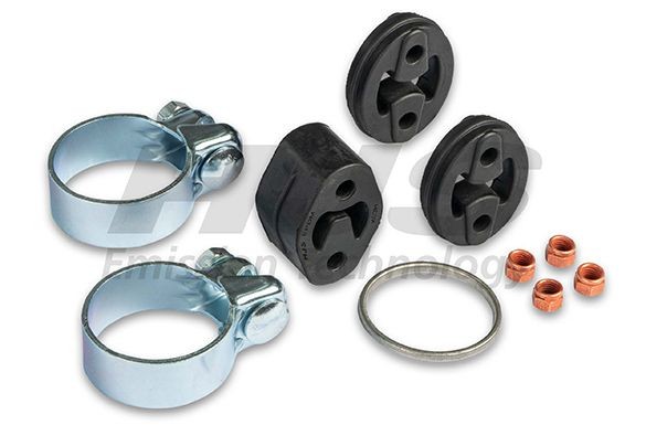 Kit de montagem, sistema de escape HJS 82 15 6616 HJS 82 15 6616: Kit de montagem sistema de escape Ford MONDEO 2019