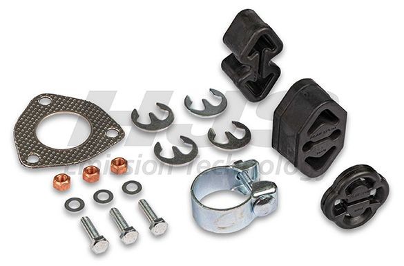 HJS Σετ τοποθέτησης, σύστημα εξάτμ. 82 18 7361 Σετ τοποθ καταλύτης HJS Dodge CALIBER 82 18 7361