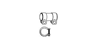 HJS Kit montaggio catalizzatore 82 21 3150 HJS 82 21 3150 Kit di montaggio catalizzatore Fiat Ducato 244 Camion pianale originale prezzo