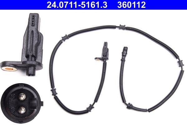 ATE ABS-Sensor 24.0711-5161.3 24.0711-5161.3 ABS Sensor RENAULT FLUENCE ATE kaufen