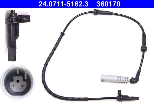 ATE ABS-anturi 24.0711-5162.3 BMW E60 Sedan abs anturi ATE 24.0711-5162.3